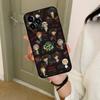 Чехол для телефона D-Detective C-Conan Для IPhone 1716 15 14 13 Pro Max 11 12 Mini X Xs XR Черный Силиконовый Чехол