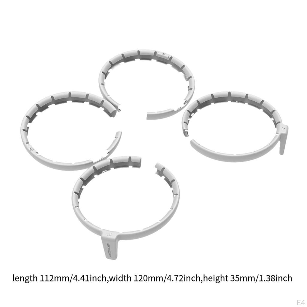 4 шт. Защита пропеллеров дрона Защита пропеллеров Защита от царапин Защитные кольца от ударов для Flip