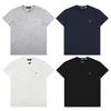 Летняя мужская и женская футболка Ralph Lauren с круглым вырезом из 100% хлопка с вышитым классическим логотипом-пони