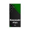 Case - MANIACASE - Samsung Galaxy S25 Ultra - Black - Flexible - Kawasaki Ninja Motorcycle Logo