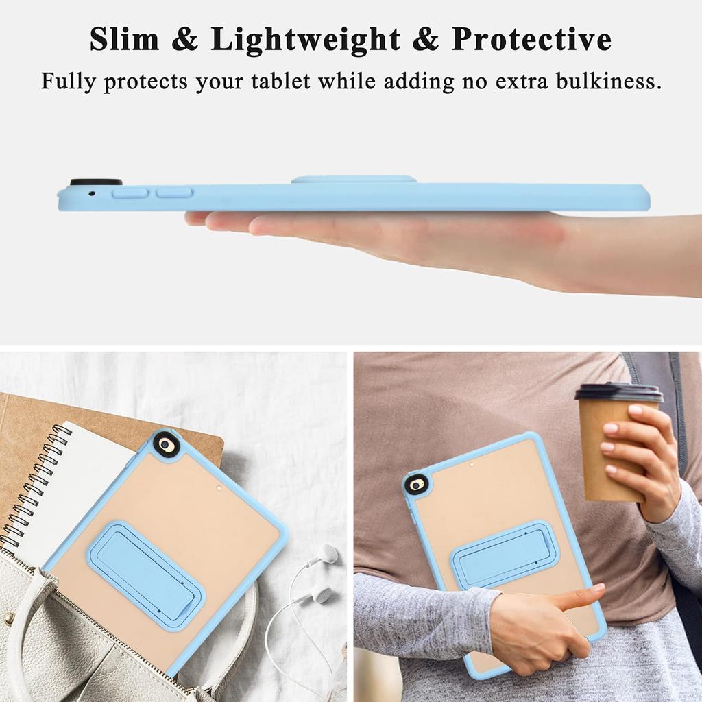Для iPad мини (2019) Чехол для 7,9-дюймового/mini 4 с подставкой, ТПУ+ПК, с покрытием soft-touch
