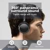 Soft Ear Pads Wired Headphones Lightweight Computer Headphones Head Mounted Earphones  Computer Use