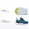 Li Ning Kids Aurora Skywalker Удобная спортивная нескользящая амортизирующая износостойкая дышащая повседневная обувь Детская повседневная обувь синего цвета YKNR056-23