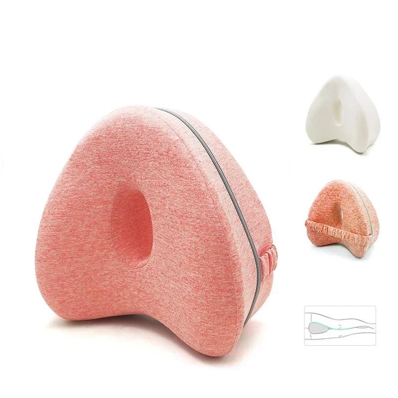 Хлопковая подушка для ног с эффектом памяти тела, домашняя пенопластовая подушка, ортопедическая ортопедическая подушка для сна, ишиас, задний тазобедренный сустав для облегчения боли, подушечка для бедра, подушка для ног