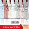 8 Resin Zipper for Long Double-Head Down Jackets