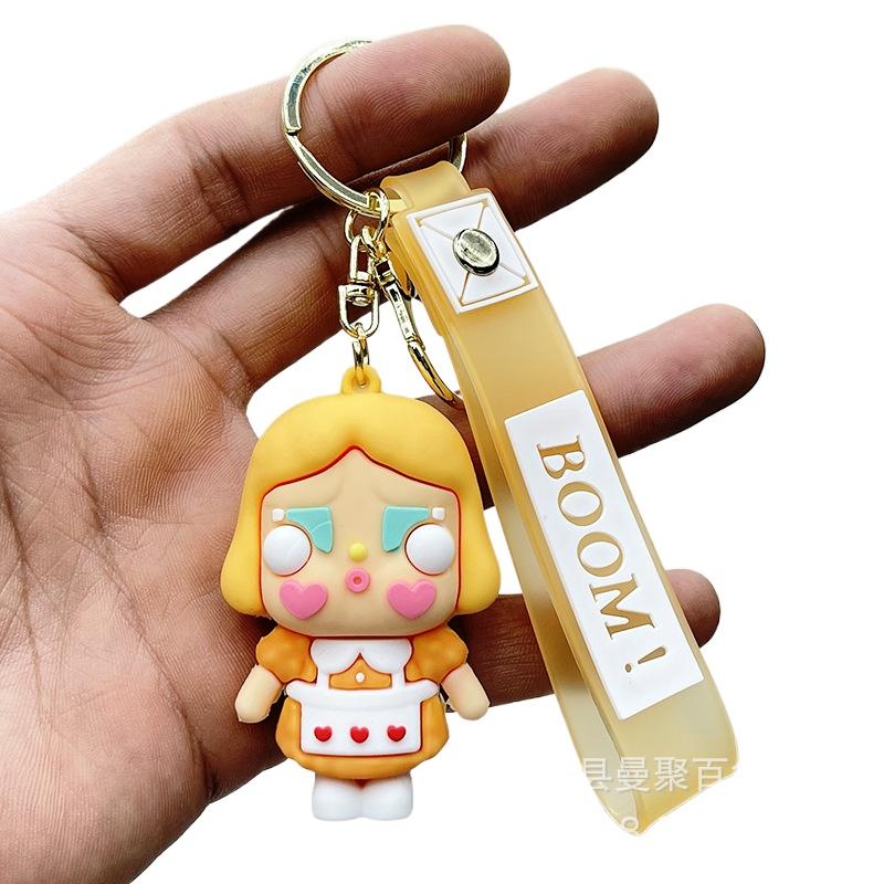 Кукла-плакса Подвеска Брелок 3D Мультяшный Мягкий Пластик Девочка Сумка Подвесное Украшение Кукла-плакса Кукла-плакса Слепая Коробка