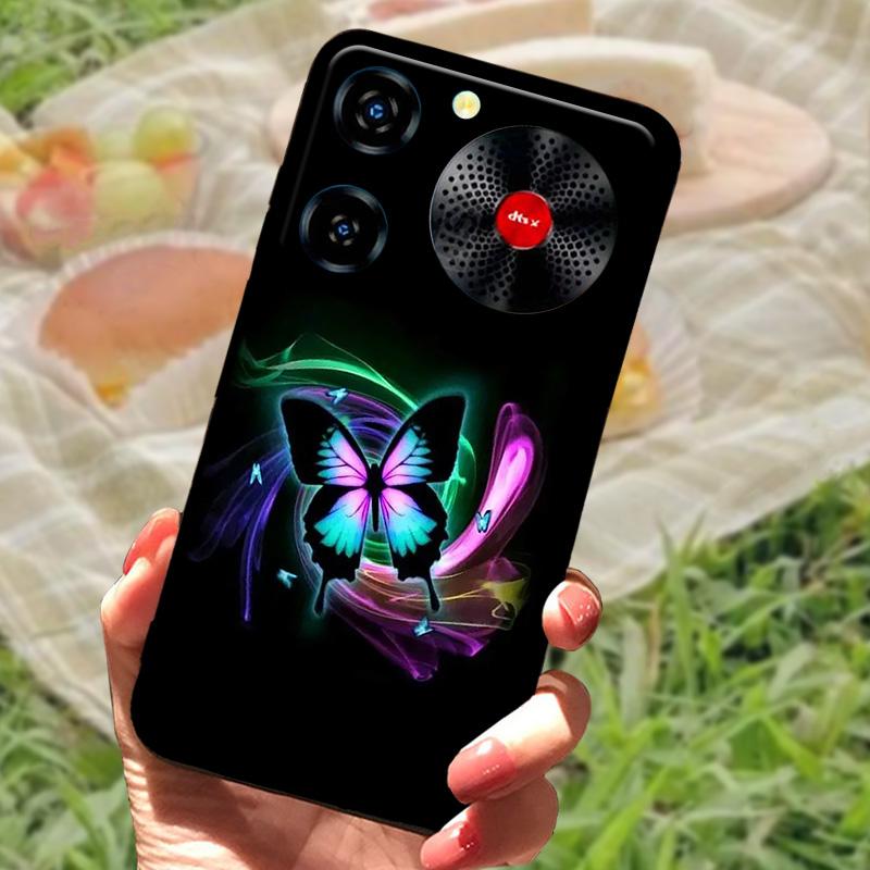 For ZTE Nubia Music Case Shockproof TPU Silicon Black Bumper Cover For ZTE Nubia Music Phone Cases Cute Back Cover Fundas Capa