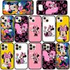for Samsung Galaxy S25 S24 S23 iPhone 17 16 15 Xiaomi Redmi Note 14 13 12 Plus Pro Max XR A57 Phone Case Anime Minnie Comics Mouse OPPO Huawei Cover