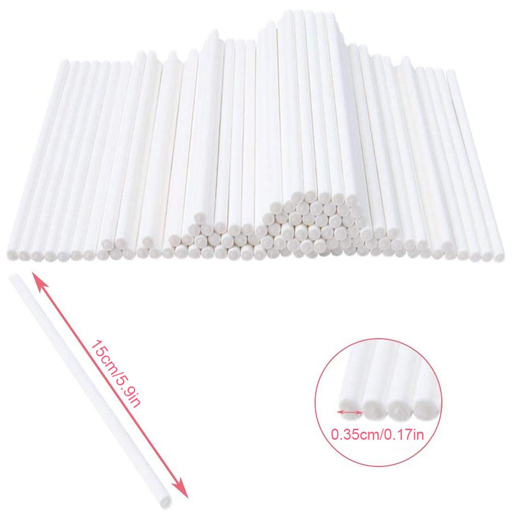 100 шт./пакет палочки для леденцов бумажные палочки для торта DIY кухонные конфеты шоколадные стержни