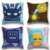 Игровой G-Geometry D-Dash-s Наволочка Наволочка против пылевых клещей Невидимая молния Шелковистый короткий плюш Чехол на подушку дивана