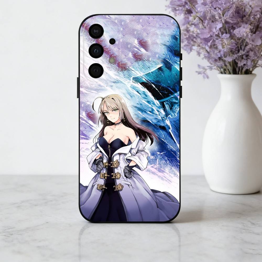 Чехол для телефона T-The Unwanted U-Undead A-Adventurer для Samsung Galaxy A73, A72, A71, A70, A53, A52, A51, Другие, Мягкий черный корпус