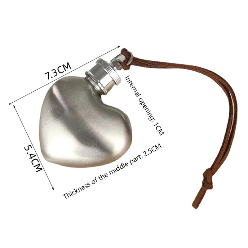 Мини-чайник Love Kettle, уличный чайник, портативный чайник, маленький чайник, термос в форме сердца, термос из нержавеющей стали, бутылка для воды