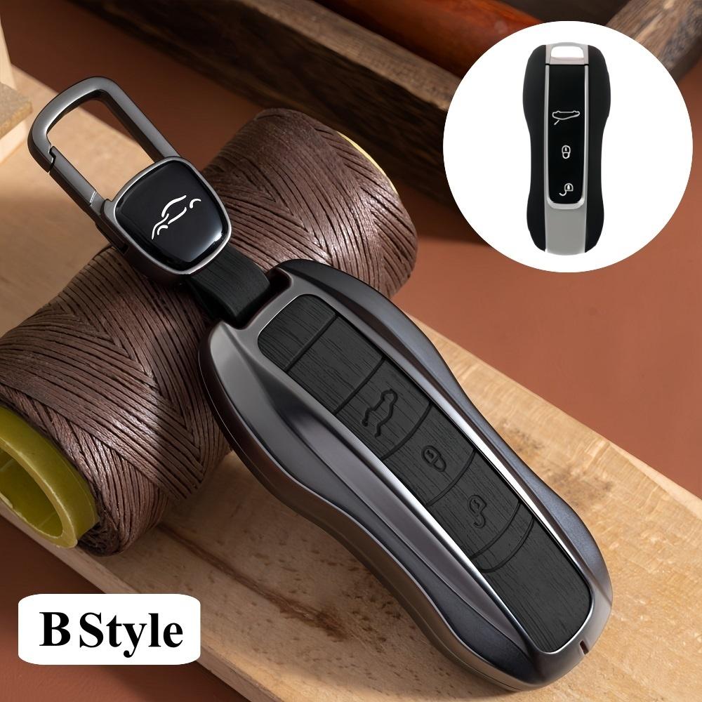 Для Porsche Panamera Cayenne Cayman Macan Boxster 911 9ya 971 Shell Protection Fashion Metal Remote Car Key Case Cover