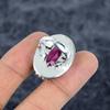 Pink Rubillite Gemstone Handmade 925 Sterling Silver Jewelry Ring Size 7 M-2777