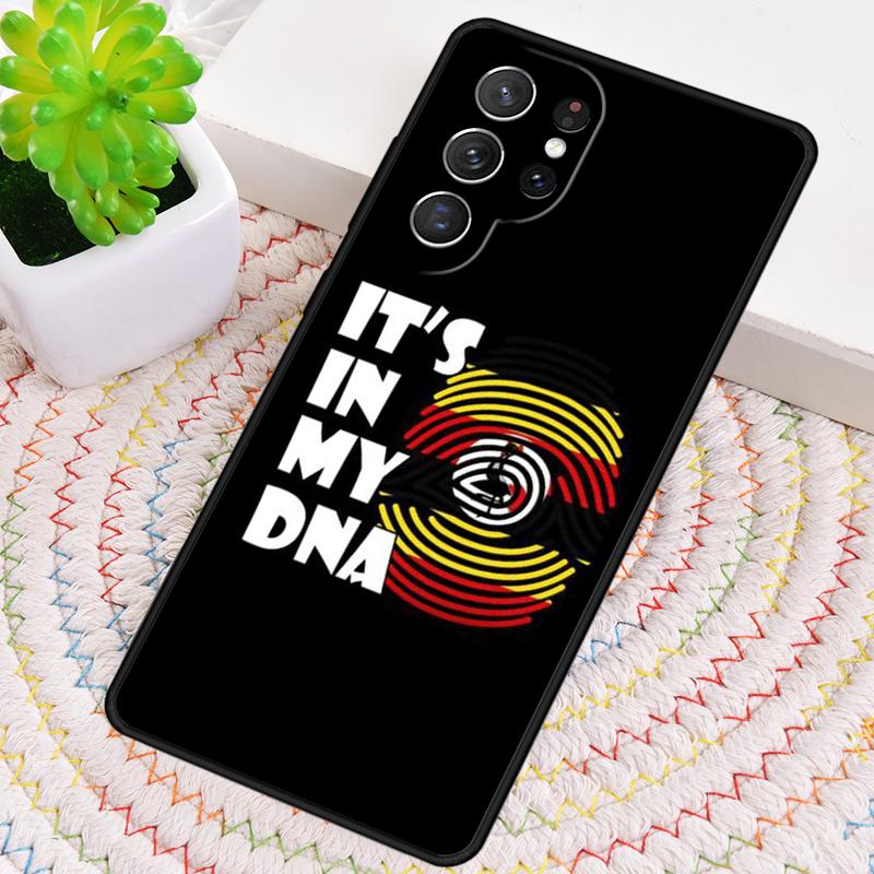 Чехол для телефона из ТПУ с флагом Уганды для Samsung Galaxy note 10 pro S26 S25 S24 S23 S22 Ultra Plus S21 FE S20 Ударопрочный чехол