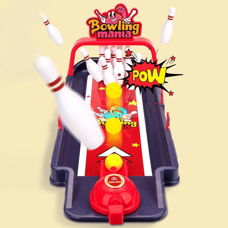 Kids Bowling Set Funny Desk Decor Desk Toys Small Bowling Set Table Games For Men Women Children Teens Work Or School