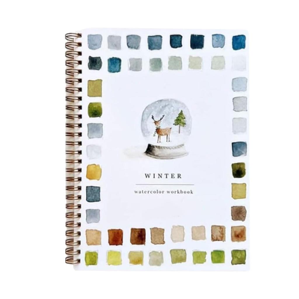 Рабочие тетради по акварели, рабочие тетради по акварели для начинающих, принадлежности для рисования художественных промыслов, акварельные книги для детей, взрослых, подростков