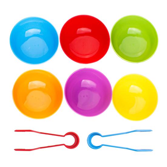 1 Bucket 36/40/56Pcs Anti-deform Baby Toy Stimulate Thinking Skills Exercise Fine Game Dinosaur Sorting Multicolor Enlightenment