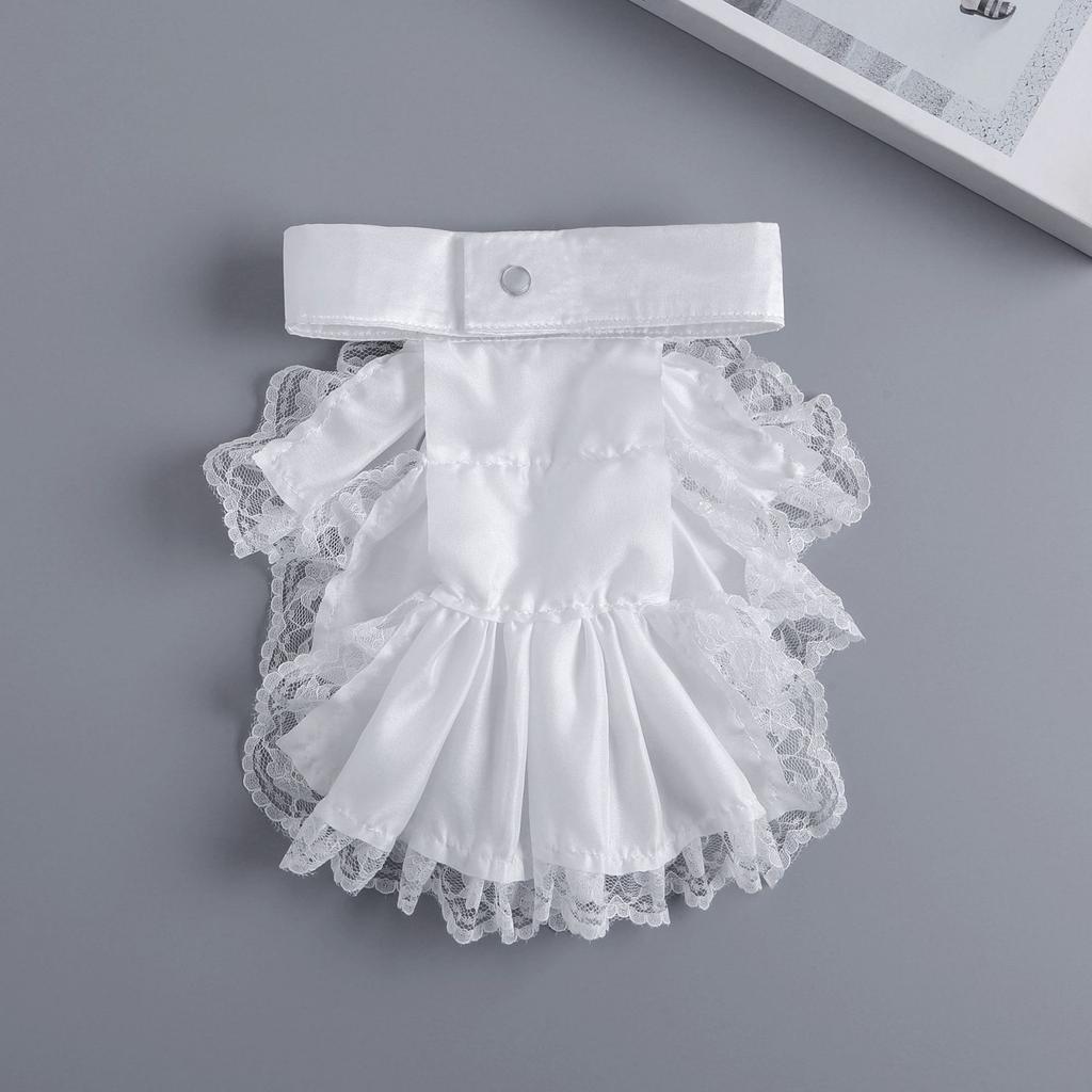 Элегантный викторианский костюмный воротник с оборками и кружевным воротником-жабо для вечеринок на Хэллоуин, воротник для костюмированного вампира