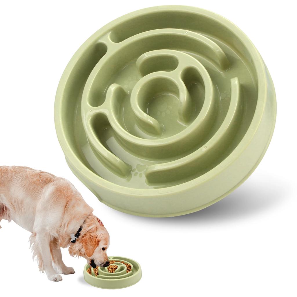 1PC Pet Cat Cat Dog Slow Food Bowl Non-Slip Slow Food Feeding Dog Food Bowl Pet Supplies