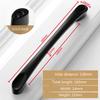 Black Furniture Cabinet Door Handle Cupboard Wardrobe Drawer Dresser Knob Pull 96/128mm Hole Kitchen Closet Manufacture Factory