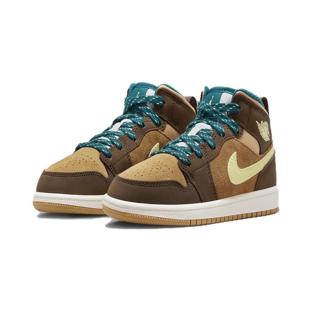 Air Jordan 1 Mid SE PS Cacao Wow DZ6338-200