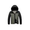 Легкая хлопковая куртка Мужские модели Зимняя Контрастный цвет Полный принт Съемный капюшон Утепленная С капюшоном Удобная и универсальная куртка Мужская