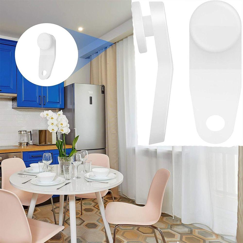 50 Pcs Plastic Curtain Track Clips Durable Drapery Hooks Easy To Use Curtain Accessories  Bedroom