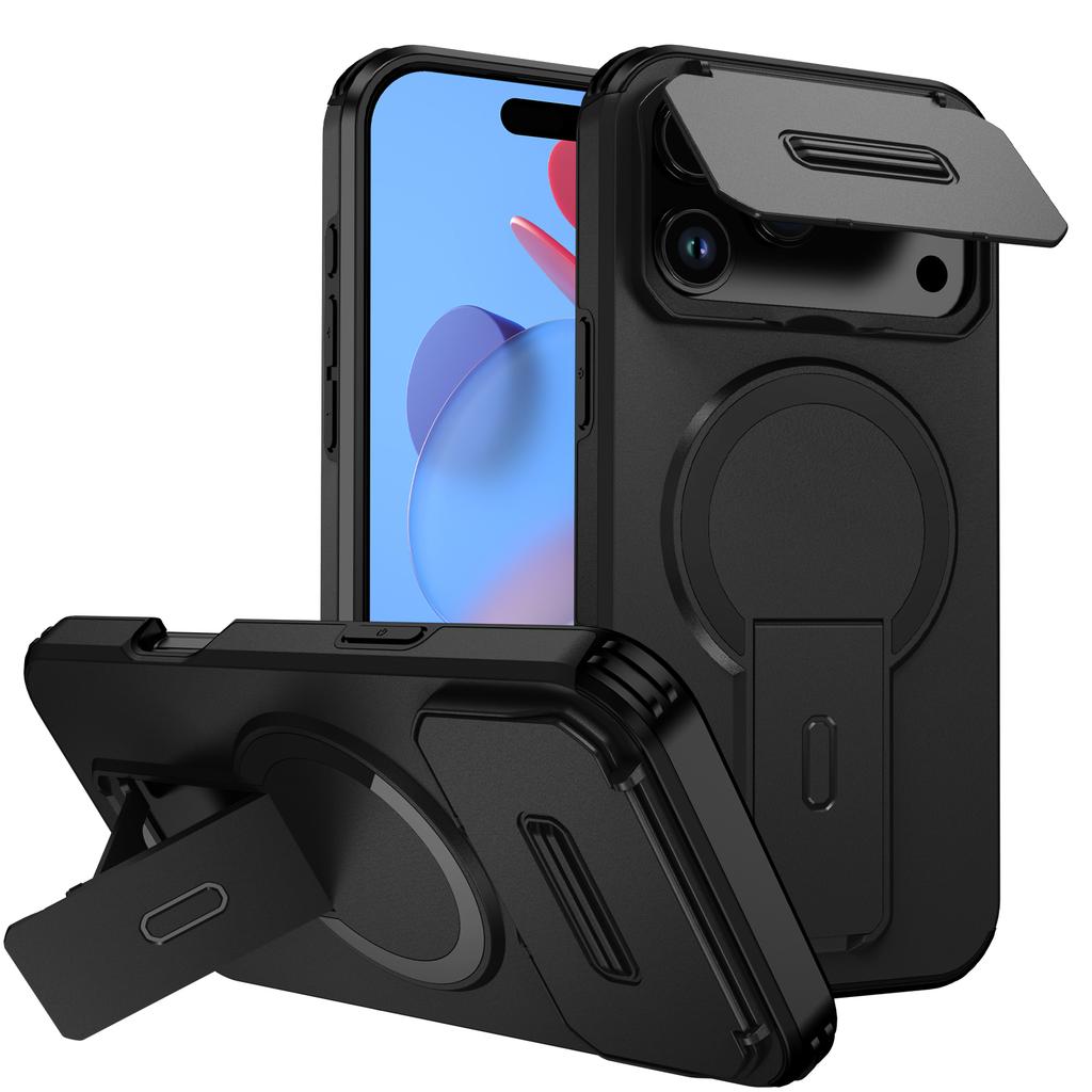Чехол-аксессуар для iPhone 17 Pro Max Air 16e 15 Plus 16 14 13 12 Pro iPhone17 Защитные чехлы для телефона с подставкой