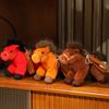 Keyring Pony Plush Doll Pendant Cartoon Simulation Horse Toy Keychain  Christmas Gift