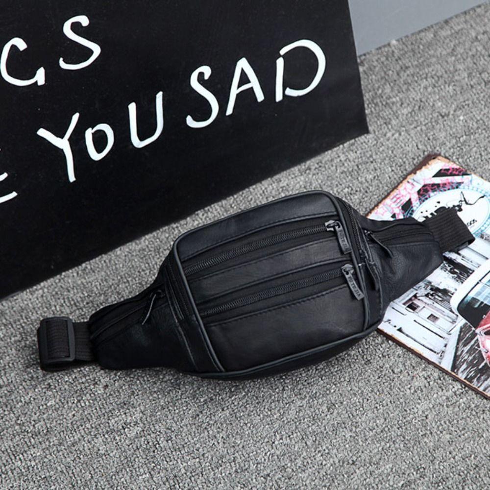 Поясная сумка из натуральной кожи, большая вместимость, сумки-слинг, поясная сумка, нагрудная сумка для рабочих стройплощадок