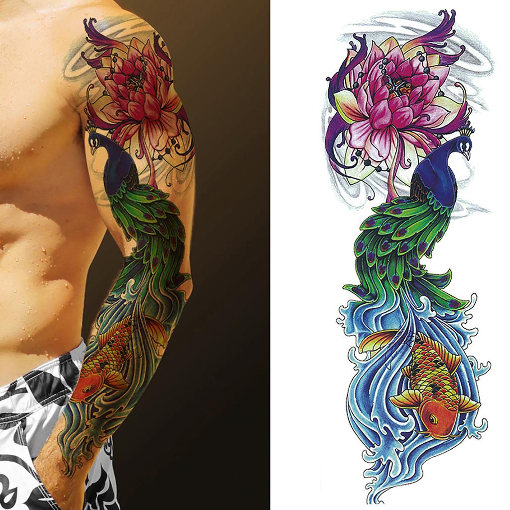 Men and Women Arm Temporary S Sticker Fake Tatoo Hot 3D Waterproof