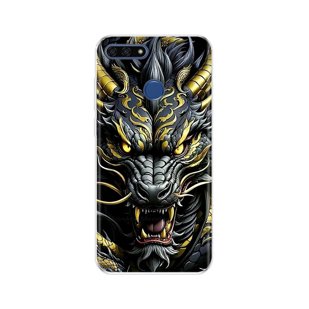 Чехол для Honor 7A Pro Чехол для Honor 7C Ударопрочный Силиконовый Мягкий Задняя крышка телефона Для Huawei Honor 7A Pro Чехлы Бамперы
