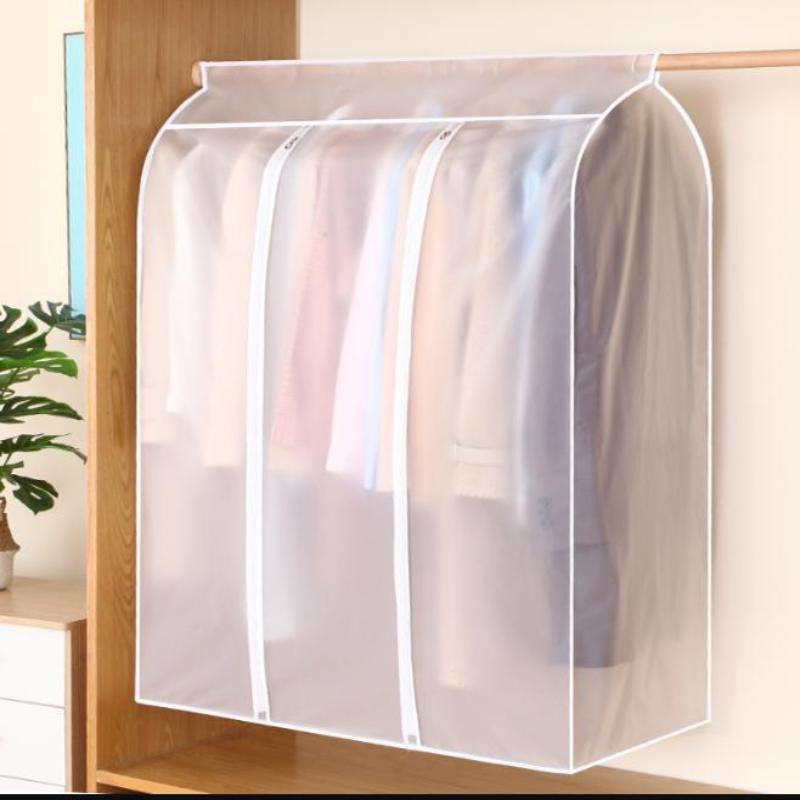 Пылезащитный чехол для одежды большой вместимости, подвесной чехол для хранения одежды, платья, костюма, пальто, с утолщением