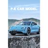 1/32 Porsches Taycan Coupe сплав спортивная модель автомобиля литая металлическая игрушечная машина модель автомобиля имитация звук и свет детский подарок
