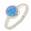 Silver Ring with Opal 0.385ct (0566979) 2.02 Gr. 925 Samples