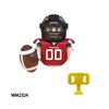 Usa Rugby Sport Player Set Buliding Blocks Chicago Bears Philadelphia Eagles England Patriots Mini Action Figure Bricks Toys