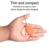 Portable Folding Key Ring Mini Magnifier Small Handheld Key Chain MagnifyingGlass Loupe Pocket Tool Holiday Gift For Old People