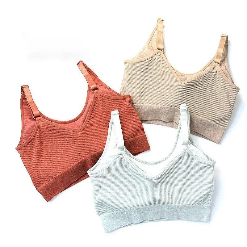 Женский регулируемый спортивный бюстгальтер для йоги на открытом воздухе, бесшовный дышащий топ с эффектом пуш-ап, майка для отдыха на открытом воздухе