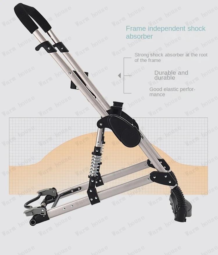Многофункциональная детская коляска с автокреслом, детская коляска «три в одном» с высоким обзором, складная, двухсторонняя, регулируемые подлокотники