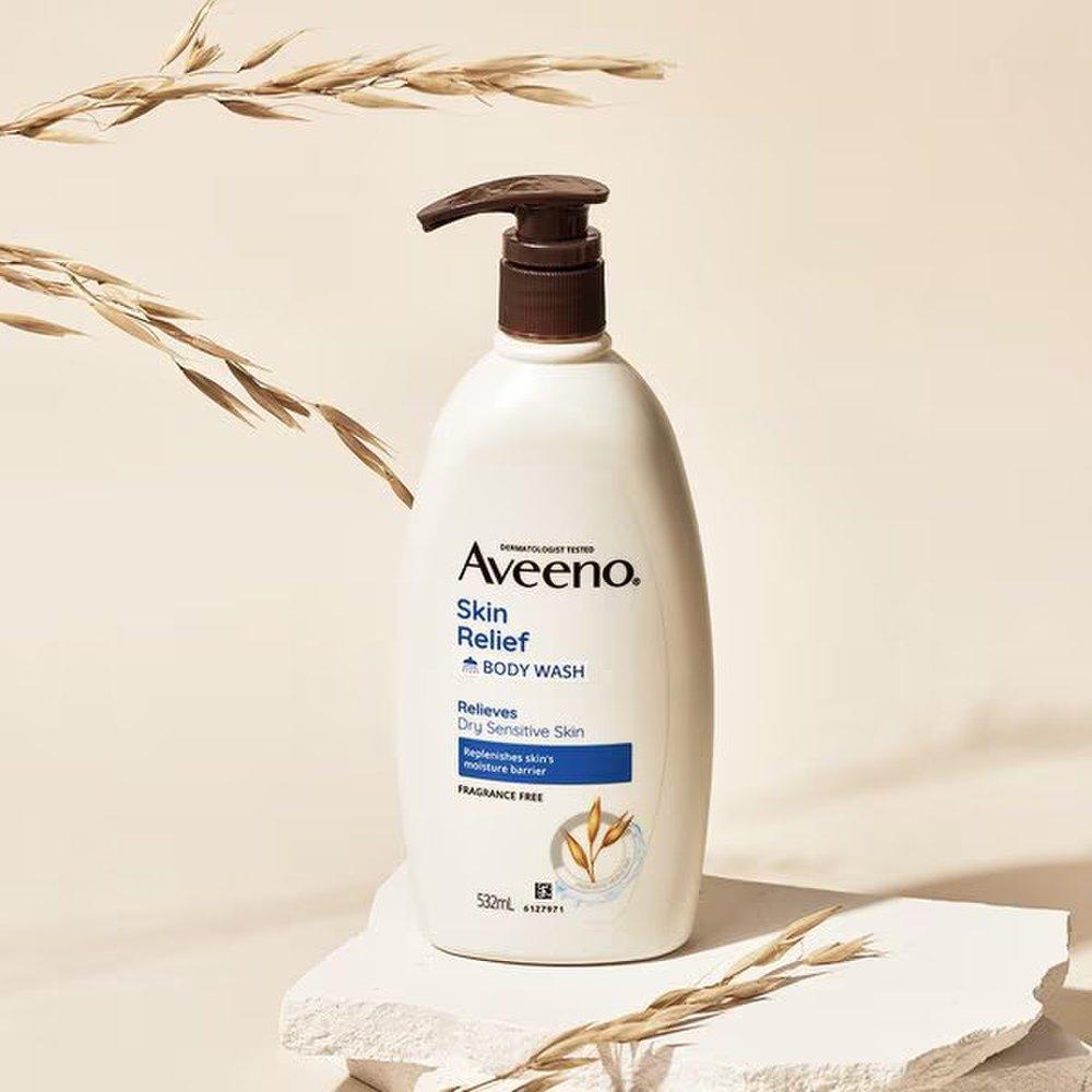 Aveeno Гель для душа для облегчения состояния кожи 532 мл [Высокоувлажняющий, слабокислый]
