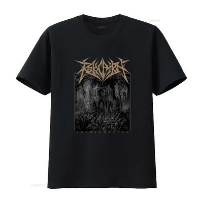 Revocation Netherheaven Футболка Дизайн Хэви-метал группы для мужчин Официальный мерч винтажная Стирка Хлопок Дышащая Эластичная мода