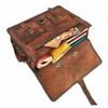 {Pack of 5}  Vintage Genuine Leather Satchel Shoulder Bag Messenger Laptop Briefcase for Men