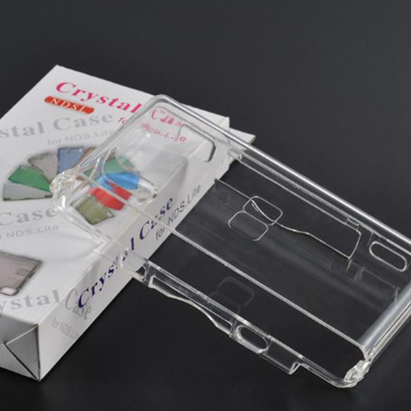 Прозрачный игровой чехол для замены экрана для Nintendo DS Lite