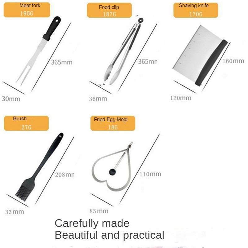 15 шт. Аксессуары для гриля для барбекю Инструменты для барбекю из нержавеющей стали Набор инструментов для гриля для кемпинга Набор принадлежностей для гриля Идеальные подарки для гриля для мужчин и женщин
