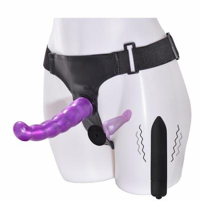 Двойные фаллоимитаторы со страпоном, секс-игрушки для взрослых для женщин, трусики, ультра эластичный ремешок на фаллоимитаторе, товары для секса, вибратор