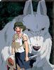 Art Board Jigsaw Puzzle: Princess Mononoke, Moro and San, 366 Pieces (ATB-20)