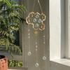 Natural Beehive Crystal Sun Catcher Hanging Wind Chimes Pendant  Bedroom Balcony Patio