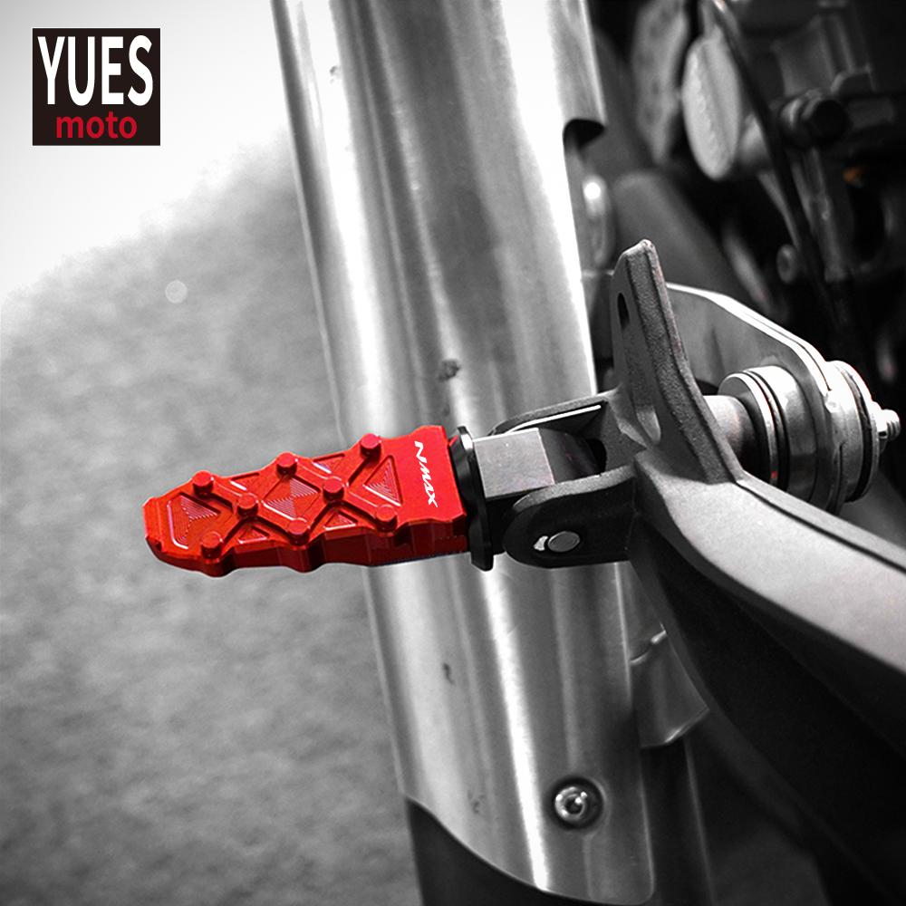 Мотоциклетные аксессуары Задние подножки Подставки для ног Пассажирские подножки для Yamaha NMAX155 NMAX 155 125