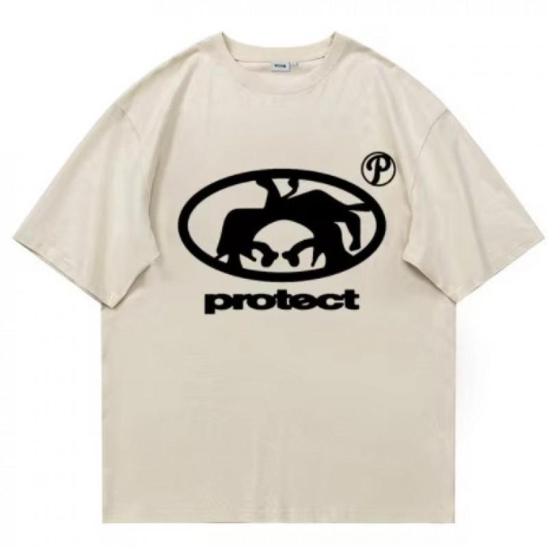 Unisex Oversized Streetwear Graphic Tee Gothic Urban Loose Fit Cotton Short Sleeve T-Shirt 2025